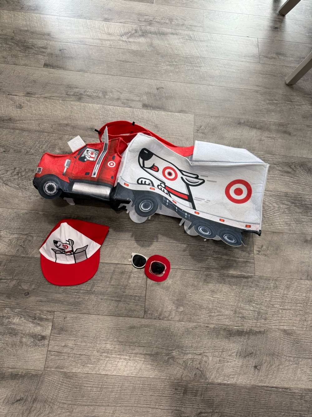 Target Red Toy Truck Costume Hat SungTarget Red Toy Truck Costume Hat Sunglasses